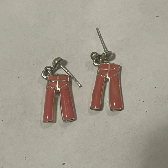 Pants Earrings! 
The cutest! - Picture 2 of 3